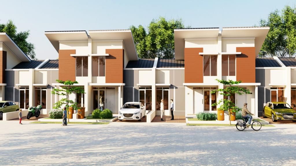 foto tampak rumah tipe KOMERSIL perumahan GRAND CIKARANG VILLAGE II