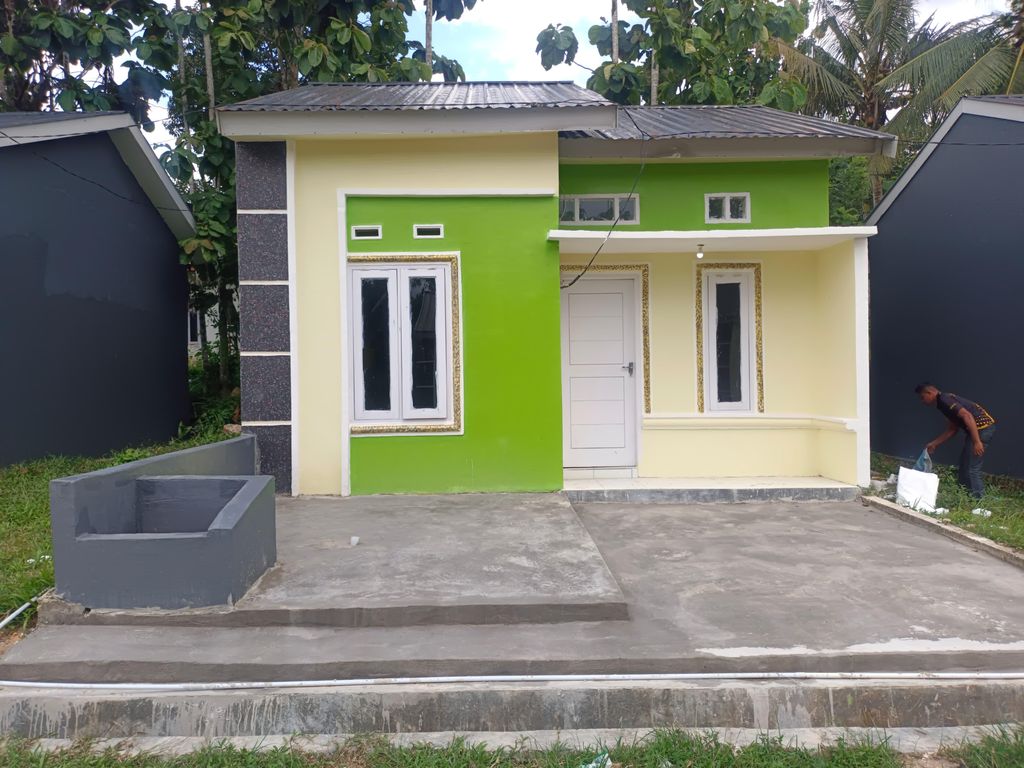 foto tampak rumah tipe 36 perumahan SHAFA MARWAH RESIDENCE 2