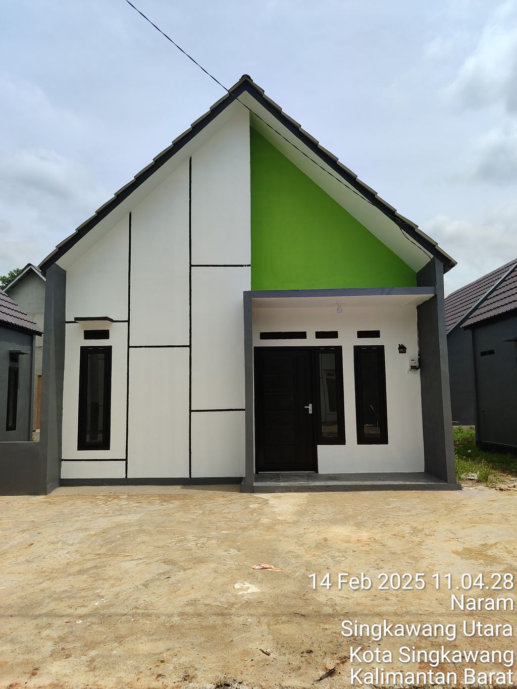 foto contoh rumah perumahan Singkawang Residence Tahap III