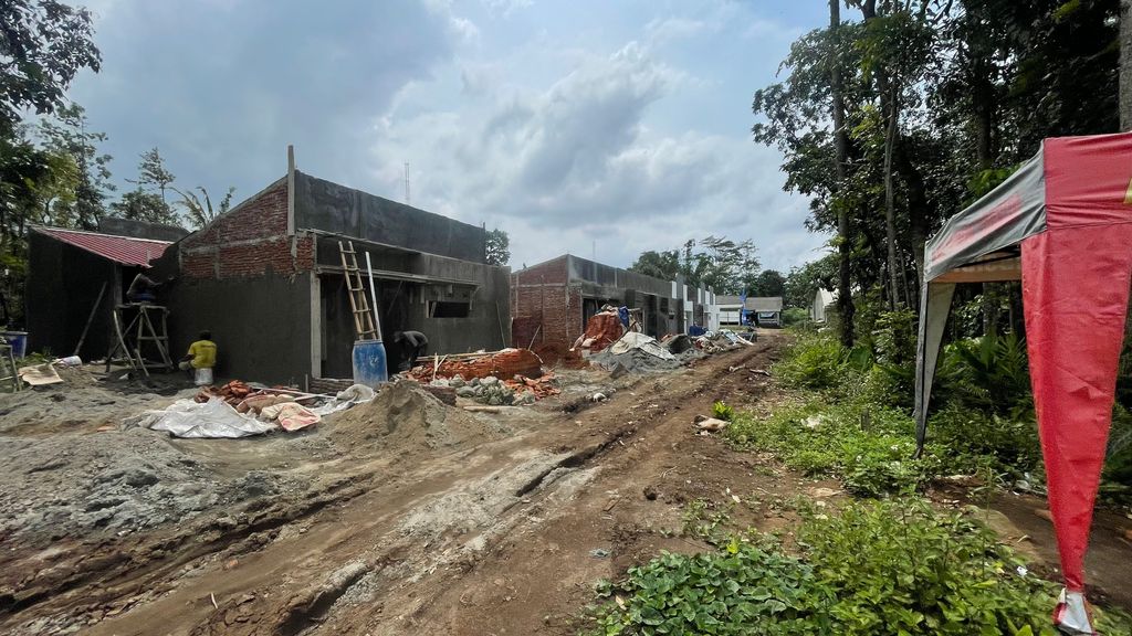 foto posisi tengah perumahan AMA RESIDENCE 2 CAMPUREJO