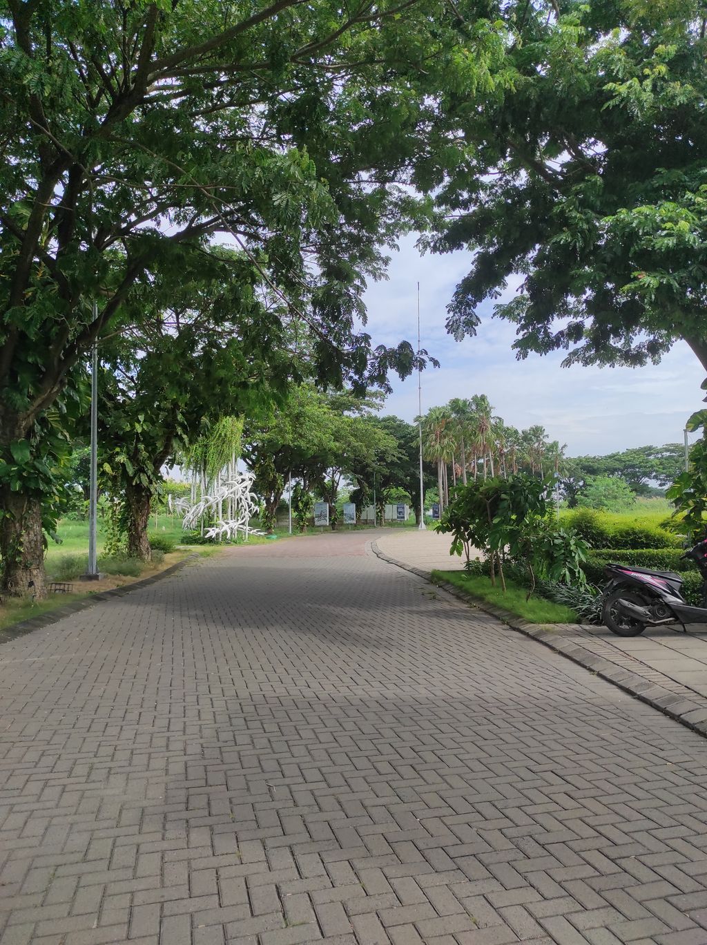 foto posisi tengah perumahan Forest Cerme Tahap 2