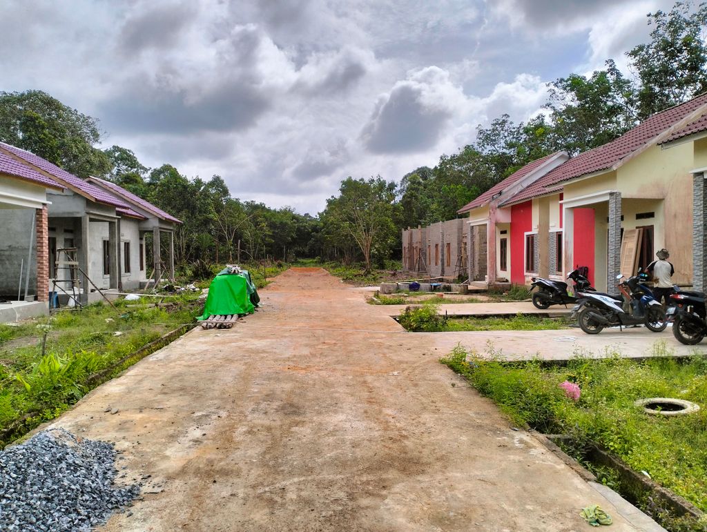 foto posisi tengah perumahan ADAM RESIDENCE