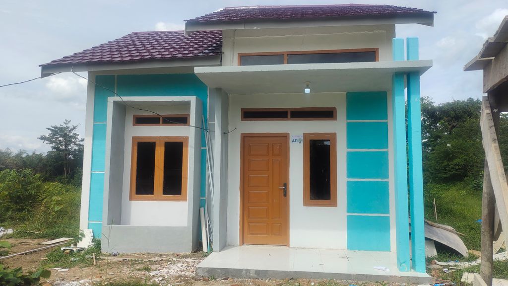 foto tampak rumah tipe 36/120 A perumahan AR RAHMAN RESIDENCE 2 TAHAP 2