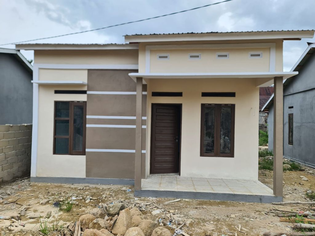 foto tampak rumah tipe 36 perumahan DAMAI RESIDENCE 10