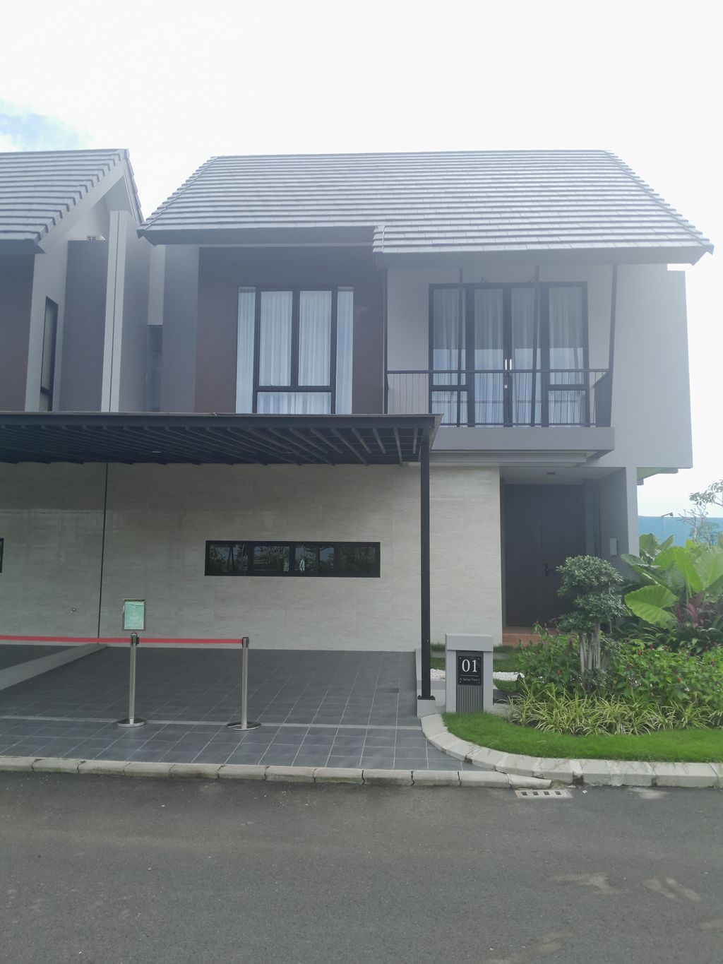 foto contoh rumah perumahan The Mutiara Springs