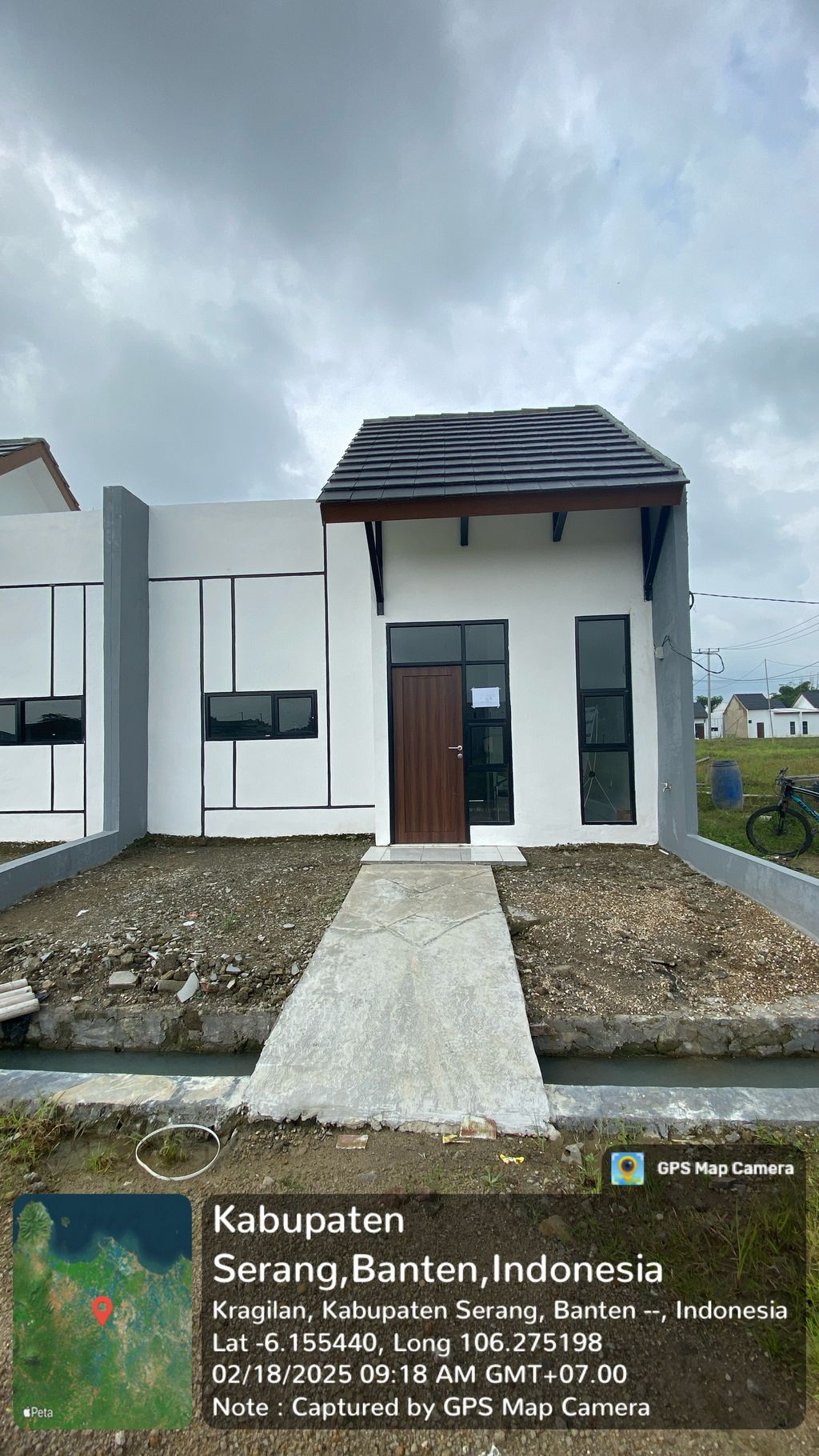 foto contoh rumah perumahan ABADI LAND