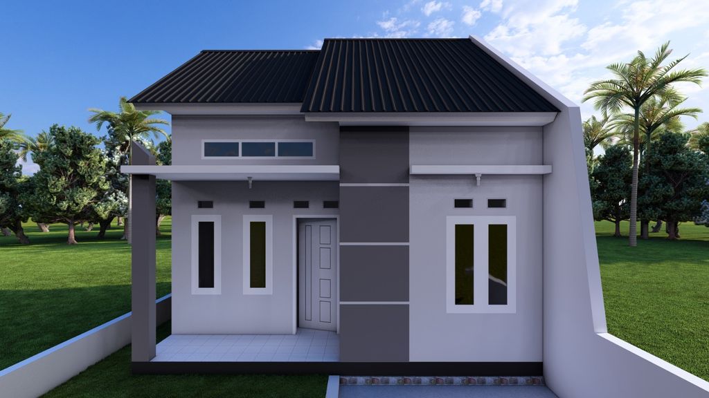 foto tampak rumah tipe Komersil perumahan GREEN TUNGGALA INDAH