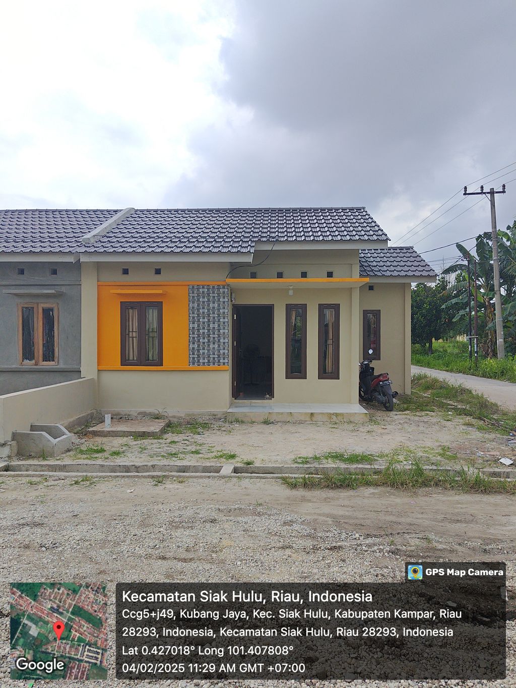 foto tampak rumah tipe BERKAH FAMILY RESIDENCE 7 perumahan BERKAH FAMILY RESIDENCE 7