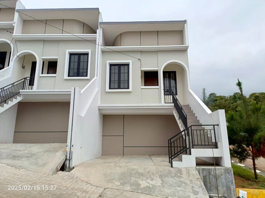 foto tampak rumah tipe 32 1 lantai (312) perumahan Bukit Sukanagara Resort