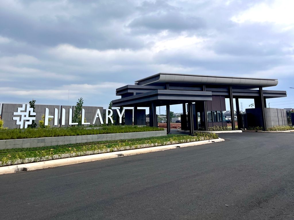 foto gerbang perumahan SUMMARECON BANDUNG - CLUSTER HILLARY