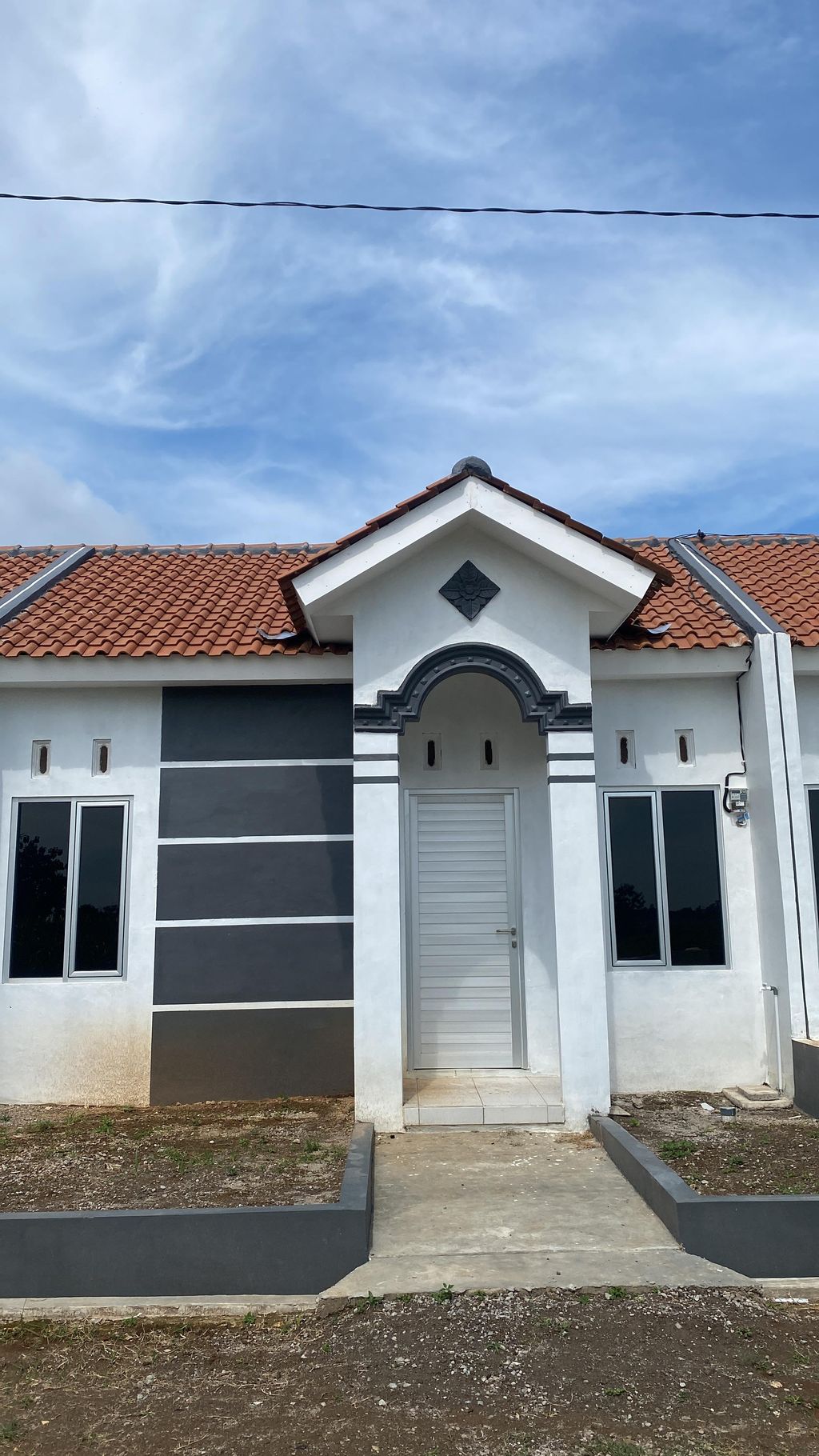 foto tampak rumah tipe T 30-60 perumahan Perumahan Hamparan Pesona Asri