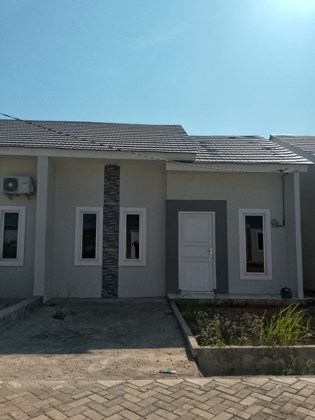 foto tampak rumah tipe 36 perumahan PERUMAHAN DAMAI LESTARI 10 TAMBAHAN