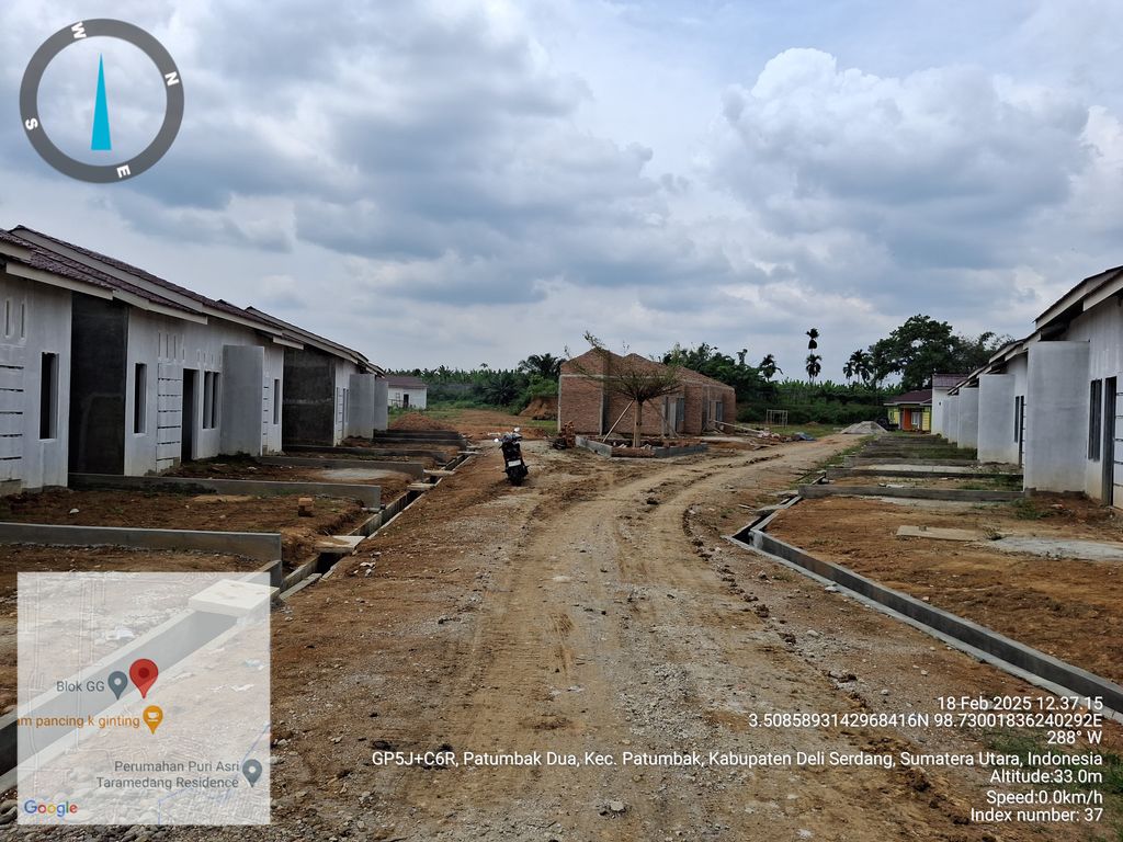 foto gerbang perumahan PERUMAHAN MULTI CIPTA PERMAI TAHAP III