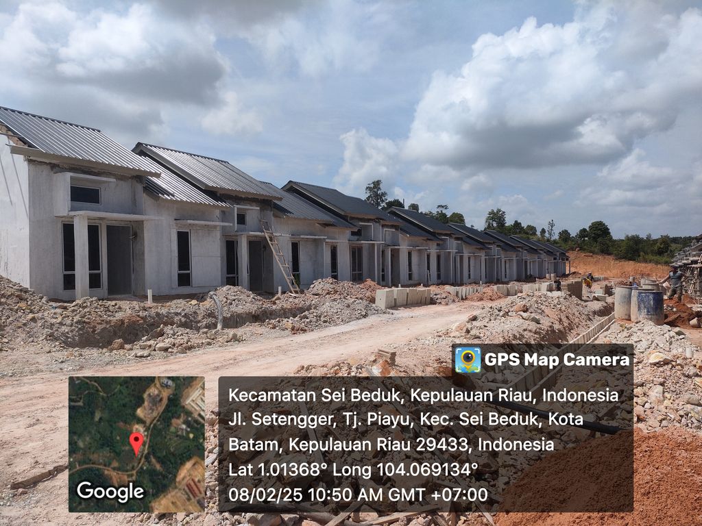 foto posisi tengah perumahan GESYA BUKIT PERMATA