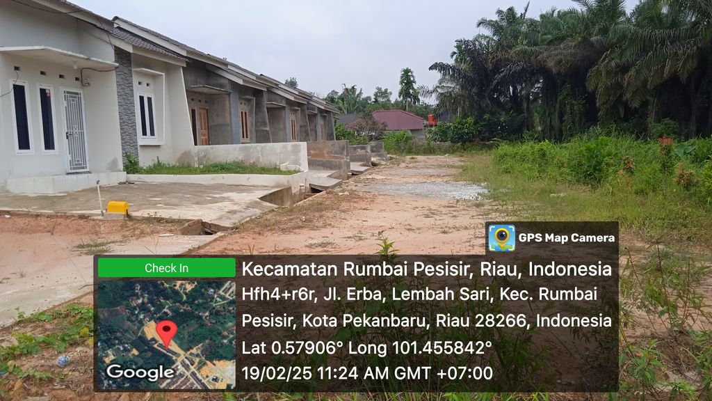 foto posisi tengah perumahan BUKIT PERMATA ASRI TAHAP 6