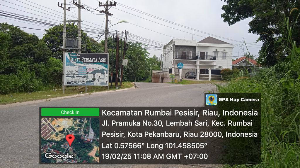 foto gerbang perumahan BUKIT PERMATA ASRI TAHAP 6