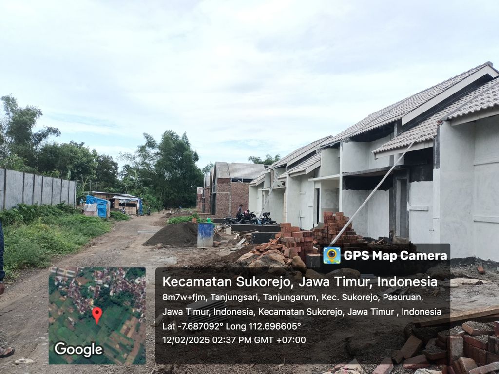foto posisi tengah perumahan PURI TANJUNG ARUM