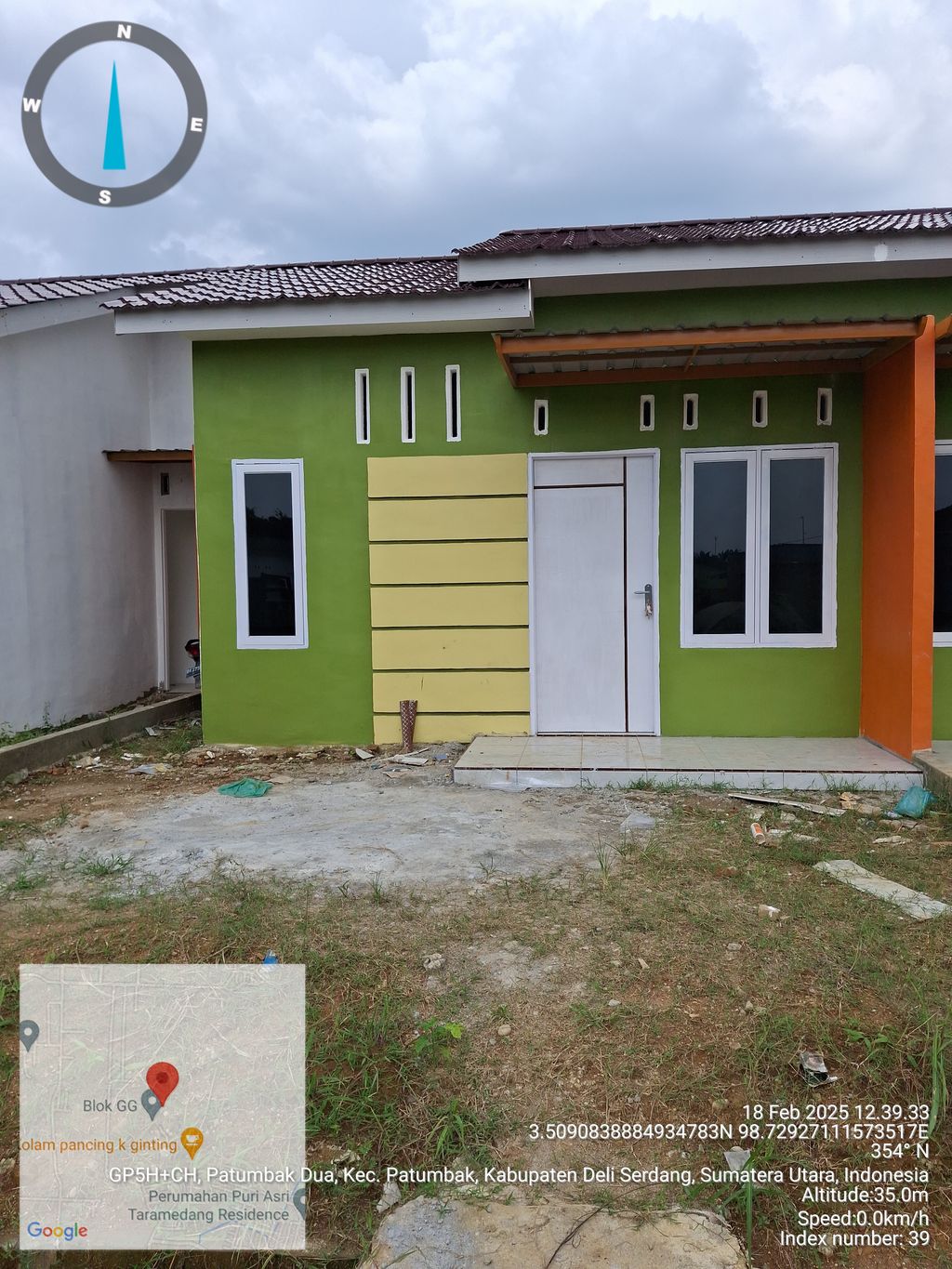 foto contoh rumah perumahan PERUMAHAN MULTI CIPTA PERMAI TAHAP III