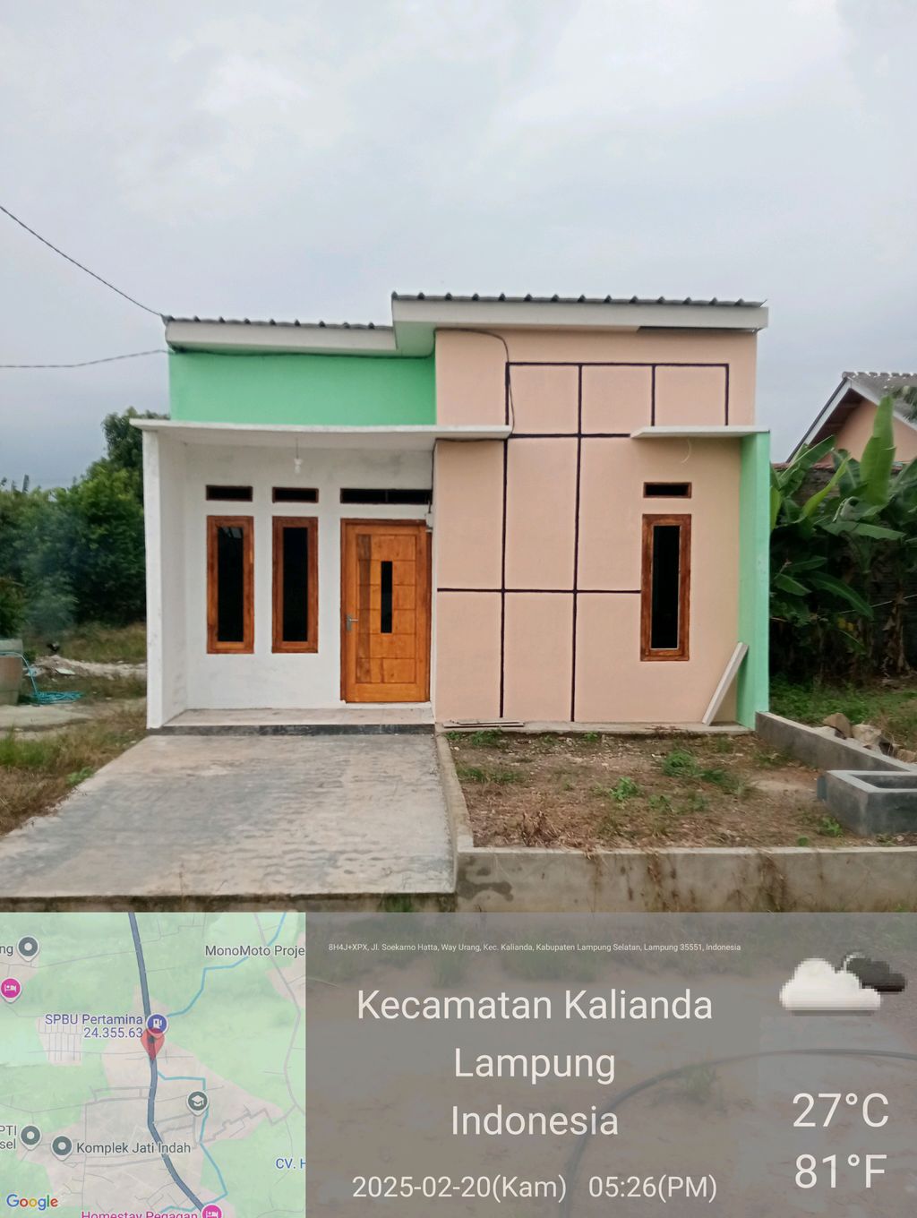foto contoh rumah perumahan LEGUN HARMONI 2