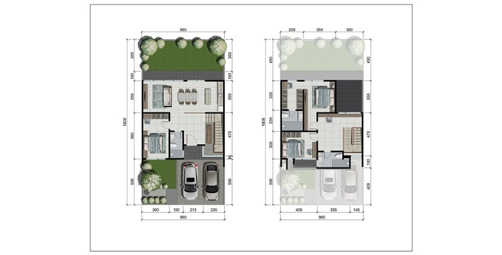 foto denah rumah tipe THOMSON SUPERIOR_2025 perumahan D9 CITRALAND SURABAYA