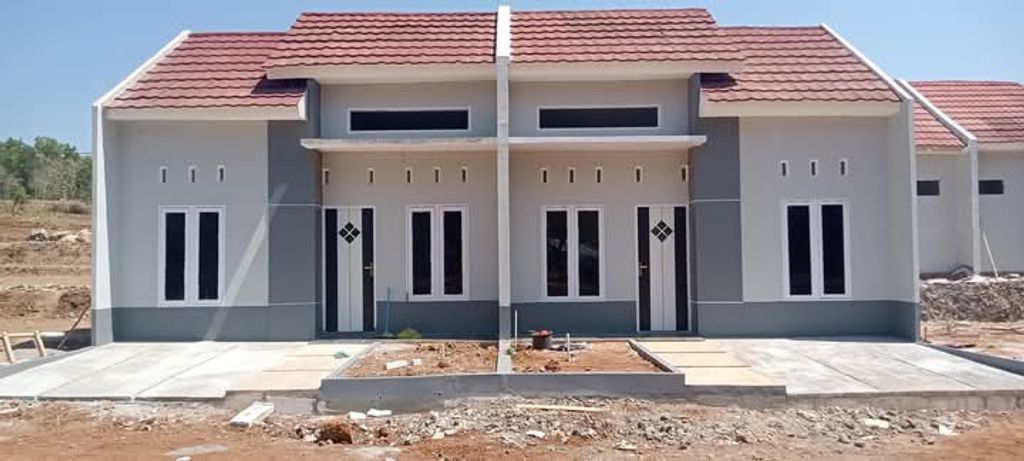 foto tampak rumah tipe SUBSIDI 1 perumahan ECO SMART RESIDENCE