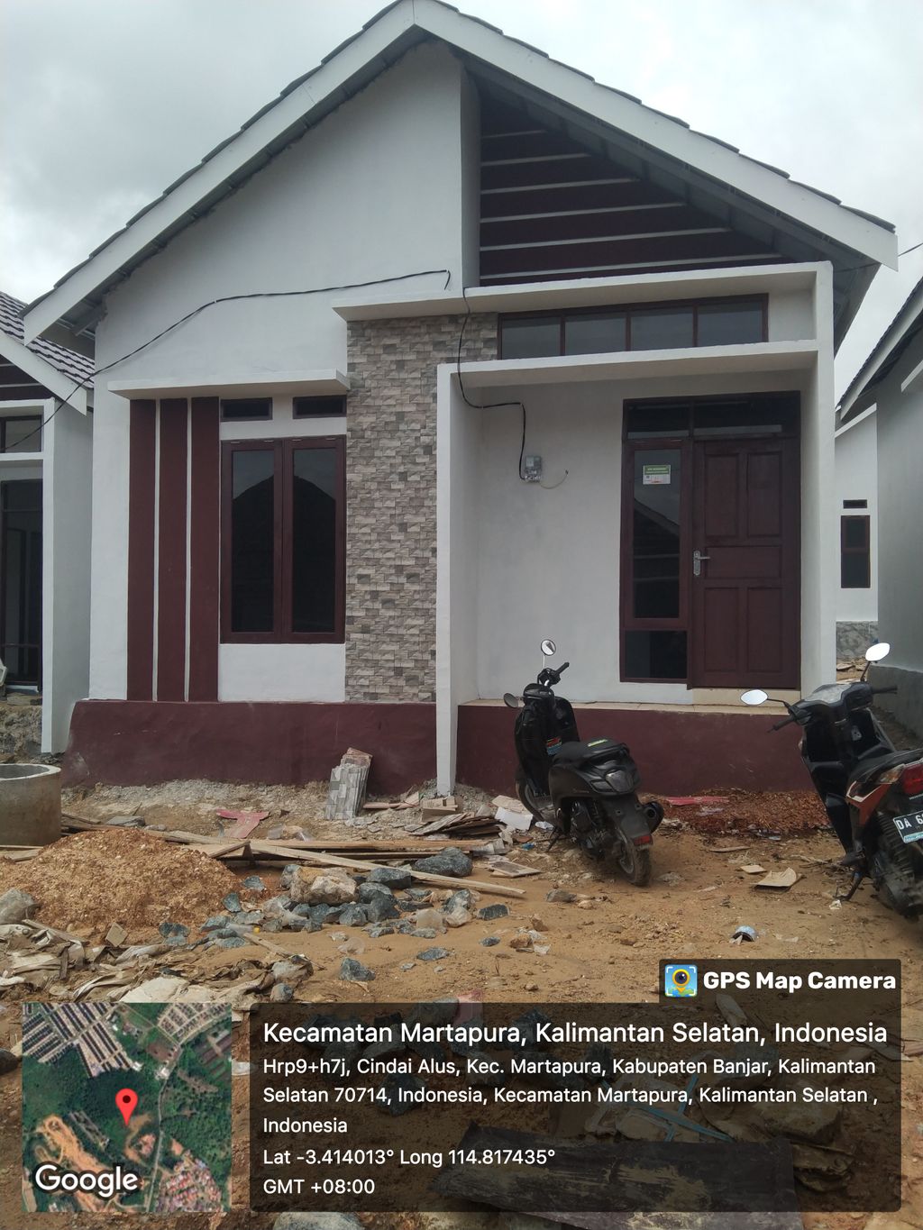 foto tampak rumah tipe ARWANA RESIDENCE 27 perumahan ARWANA RESIDENCE 27