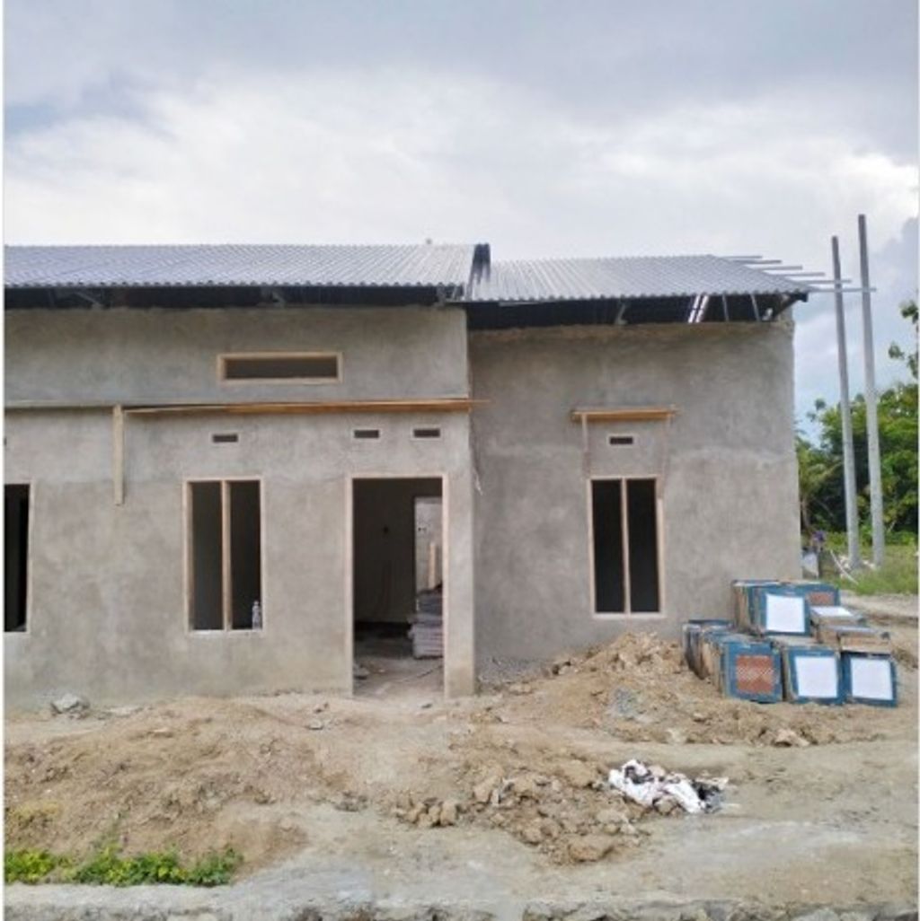 foto tampak rumah tipe 36 H_52 perumahan PERUMAHAN RAPPANG INDAH