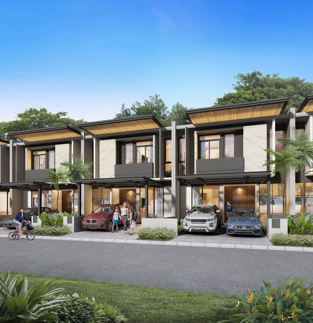 foto tampak rumah tipe CHARLTON_2025 perumahan D9 CITRALAND SURABAYA