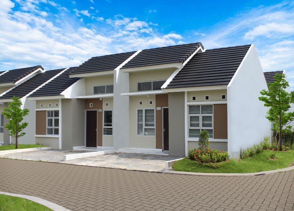 foto tampak rumah tipe 30/86(E_1) perumahan SASAK PERMAI