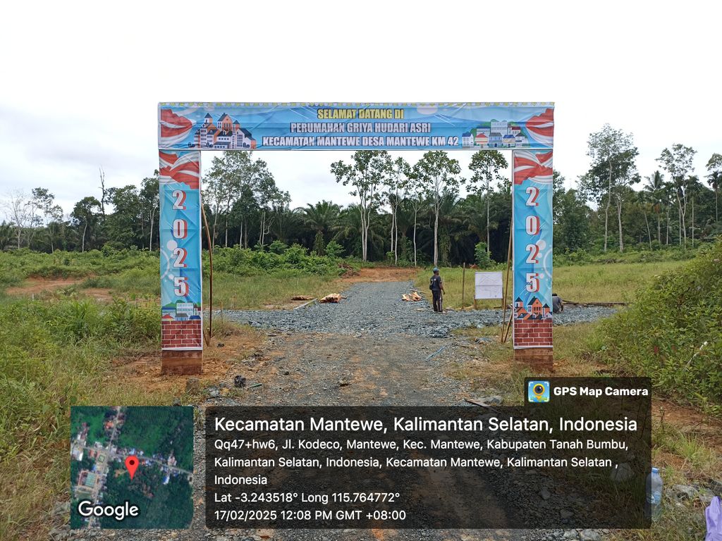 foto gerbang perumahan Griya Hudari Asri