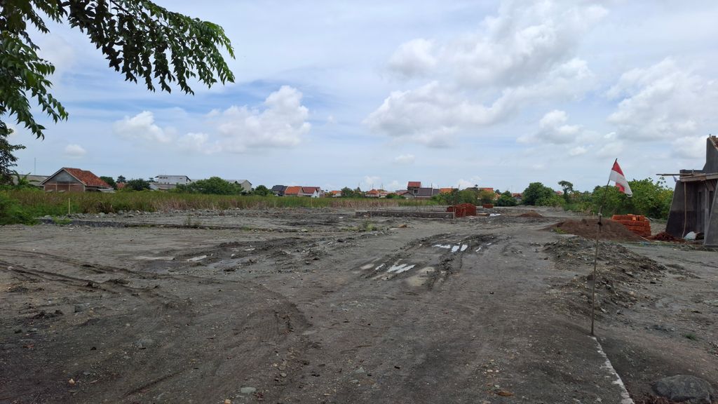 foto posisi tengah perumahan Almaz de Mansion
