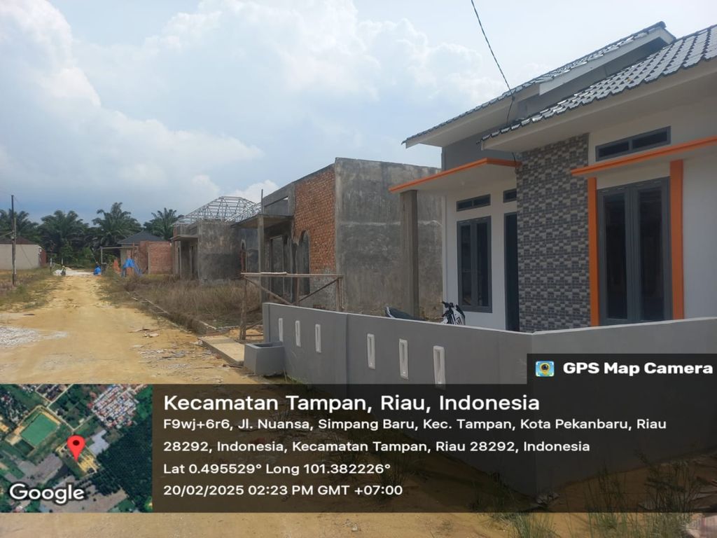 foto posisi tengah perumahan POLEWALI GARDEN 4