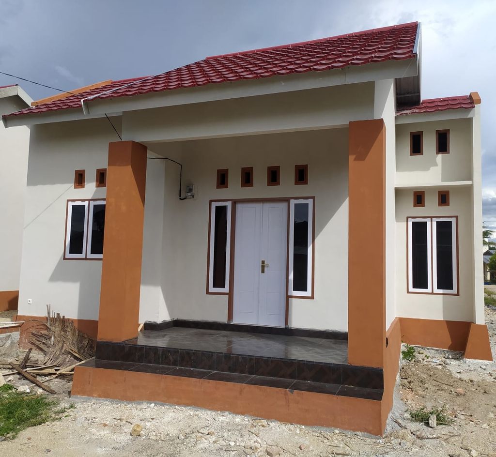 foto tampak rumah tipe 36 perumahan PERUMAHAN GRIYA SULTANA