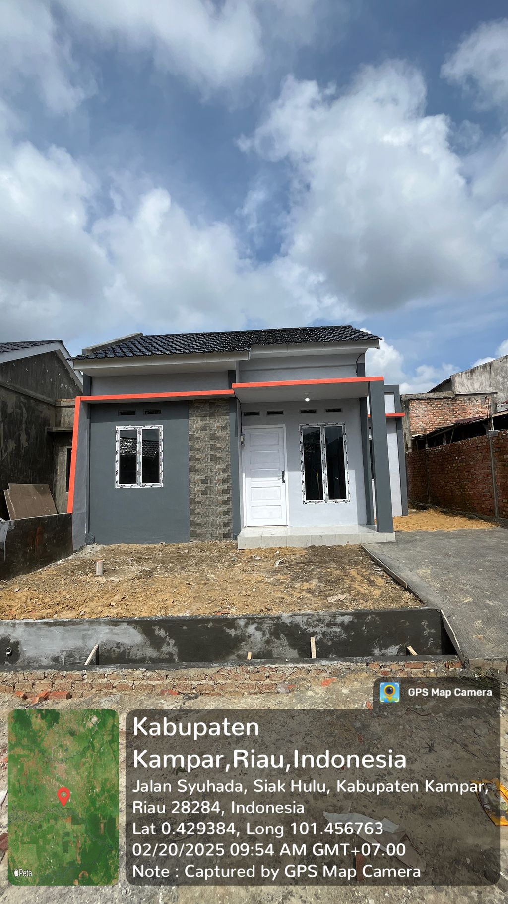 foto tampak rumah tipe 36 (108) perumahan PERUMAHAN GRIYA PESONA PANDAWA