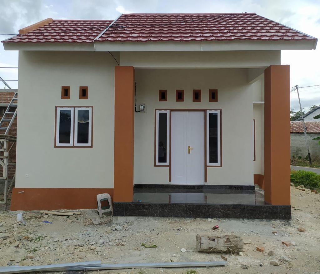 foto tampak rumah tipe 36 perumahan PERUMAHAN GRIYA SULTANA