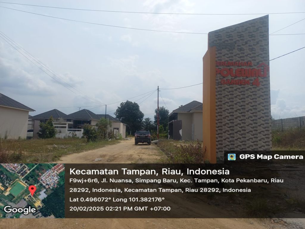foto gerbang perumahan POLEWALI GARDEN 4