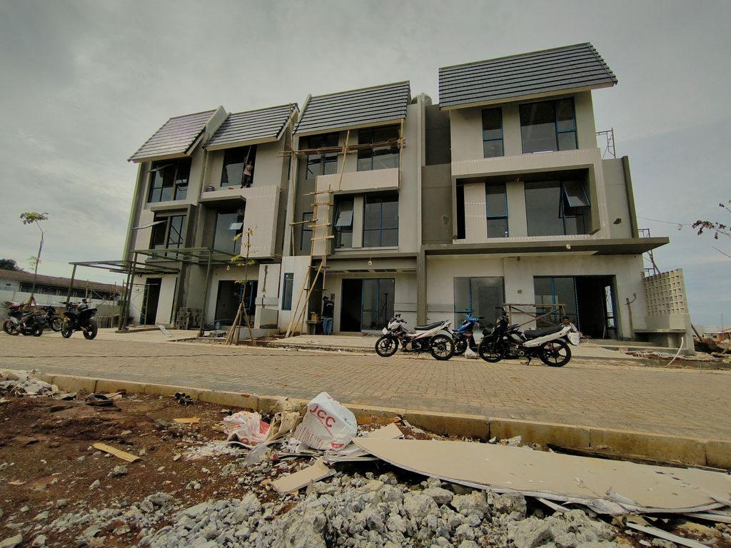 foto contoh rumah perumahan CitraGarden Serpong Cluster Elaia