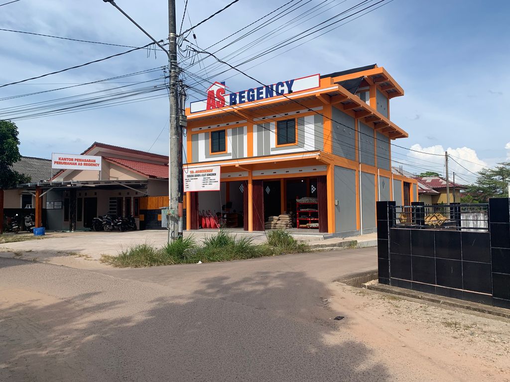foto gerbang perumahan AS REGENCY 2