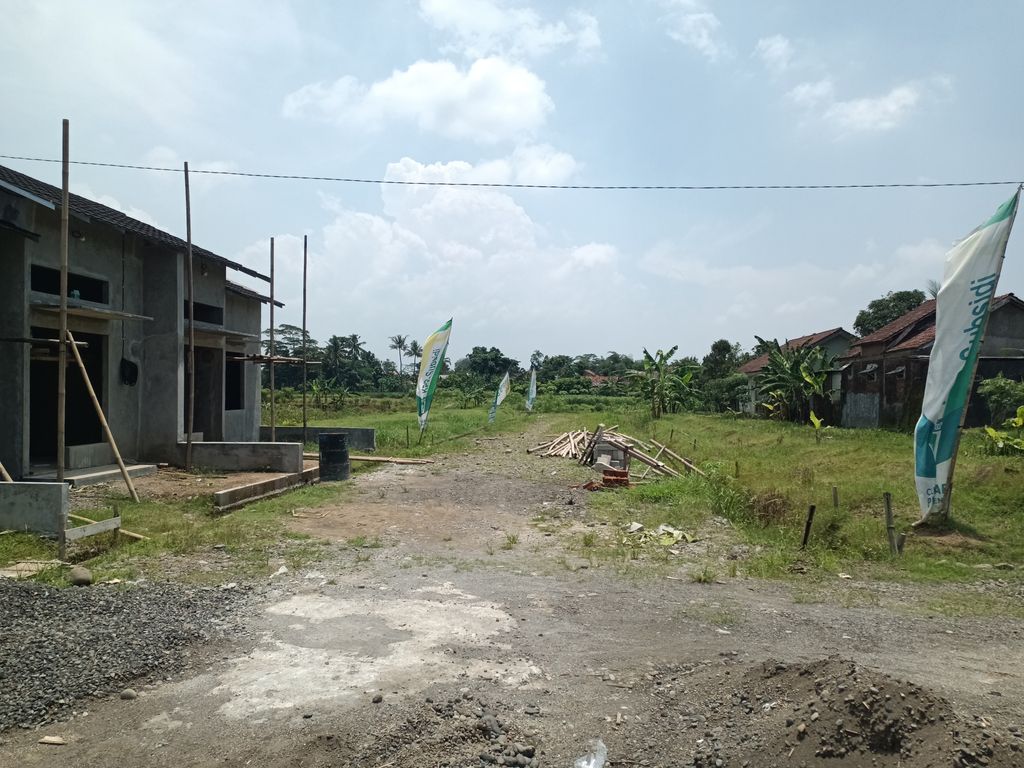 foto posisi tengah perumahan cluster purwosari residence