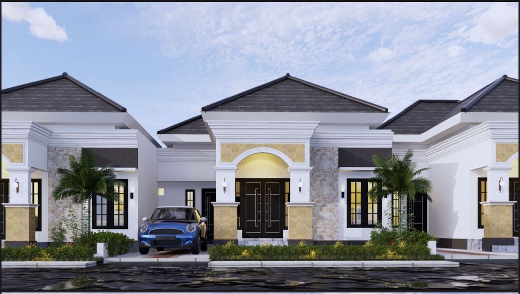foto tampak rumah tipe KOMERSIL perumahan ASA HARMONI 3
