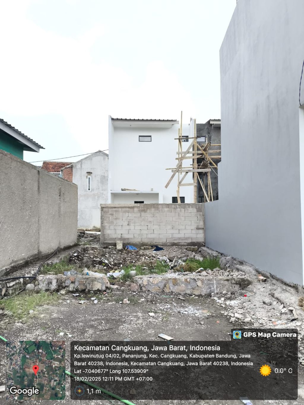 foto tampak rumah tipe 38 Compact (2 kamar) (482) perumahan G-Land Aleena Residence