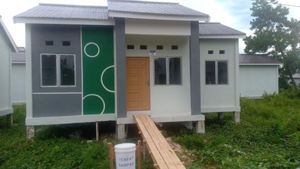 foto tampak rumah tipe 36 perumahan GRIYA FLAMBOYAN