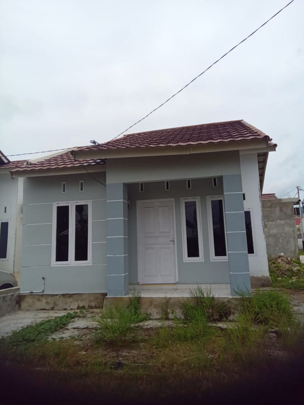 foto tampak rumah tipe 36 perumahan SAFA MARWAH V