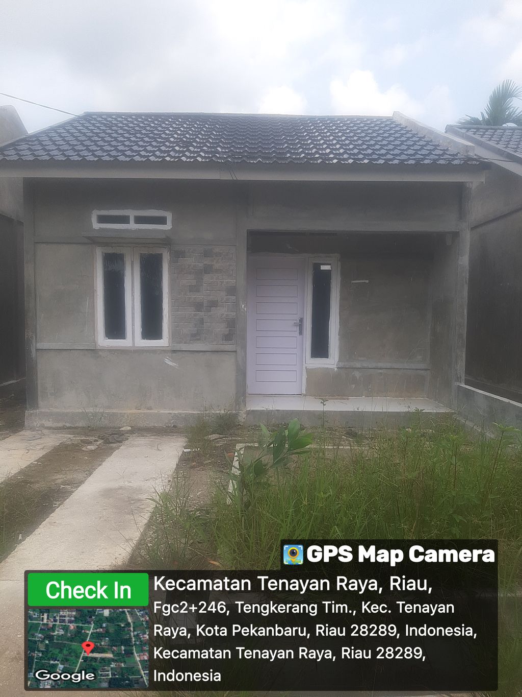 foto posisi tengah perumahan GRIYA DARU DARU BLOK C