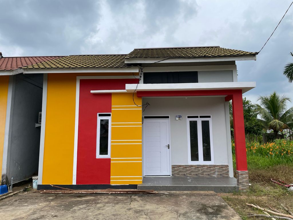 foto tampak rumah tipe 36 perumahan BARUNIA RESIDENCE 5