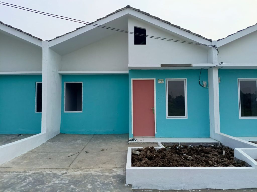 foto tampak rumah tipe KOTA PELANGI 21.1 perumahan PERUMAHAN KOTA PELANGI