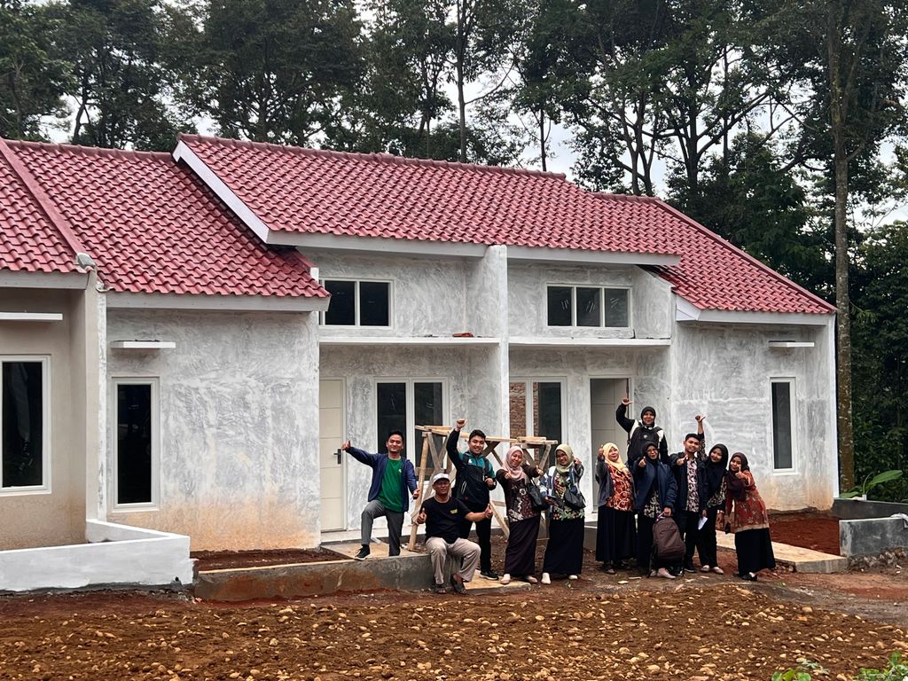 foto contoh rumah perumahan ENDAH RESIDENCE PESALAKAN TAHAP 2