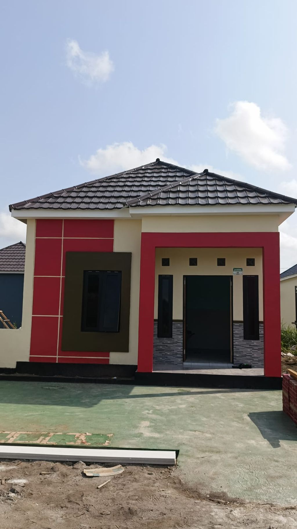 foto tampak rumah tipe 36 perumahan ARSITA GEMILANG PERMAI 3