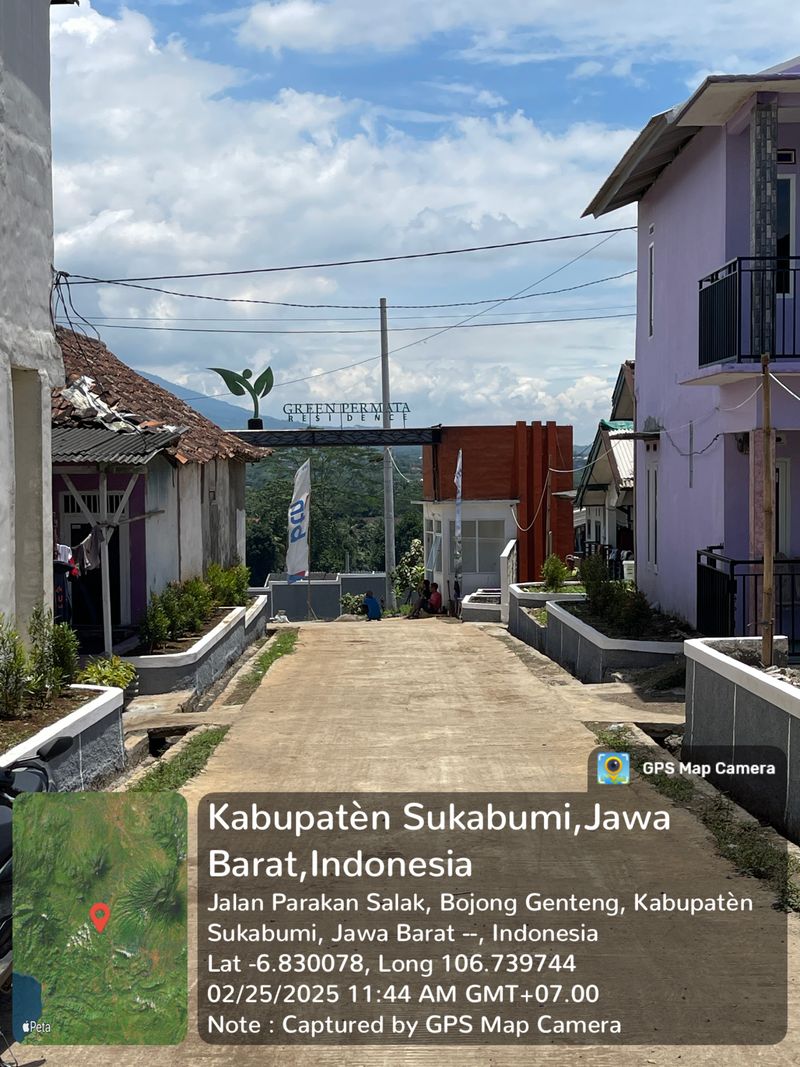 foto gerbang perumahan Green Permata Residences