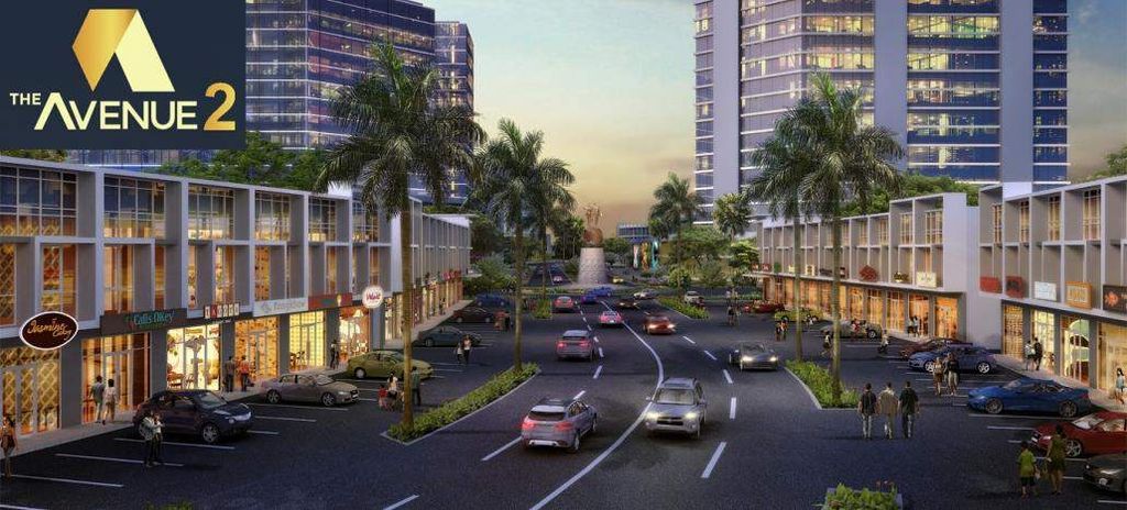 foto tampak rumah tipe RUKO THE AVENUE 1 2025 perumahan Citra Land Cibubur